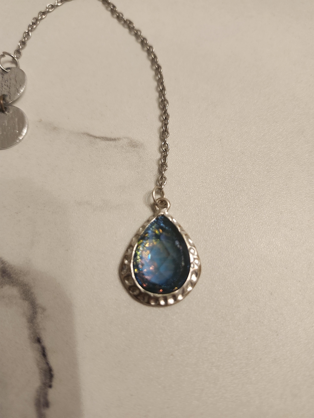 Handcrafted Ocean Veil Bookmark